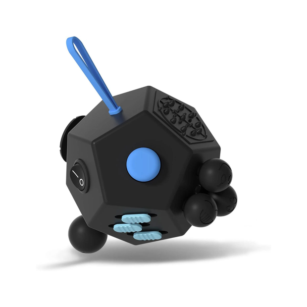 Fidget Dodecagon – 12-Sided Sensory Cube for Focus and Relaxation