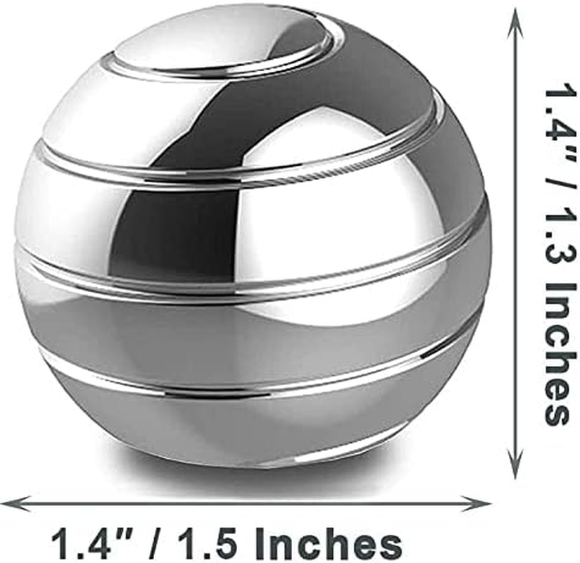 Kinetic Desk Toys - Full Body Optical Illusion Fidget Spinner Ball - Ideal Gifts for Men, Women, and Children - Perfect for Valentine's Day