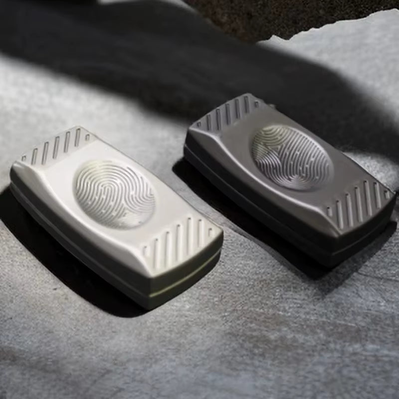 Fingerprint Magnetic Haptic Slider - Premium Metal Fidget Tool for Stress Relief and Anxiety Management