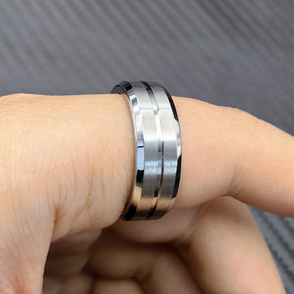Metal Fidget Slider Rings - Stress Relief Accessory for Adults with ADHD