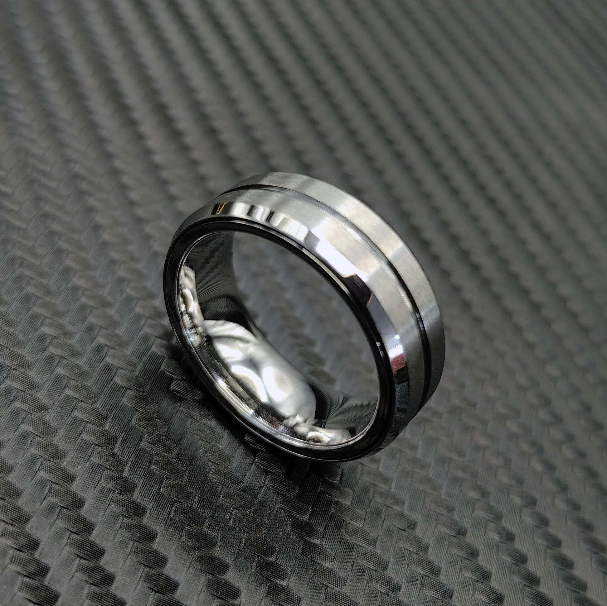 Metal Fidget Slider Rings - Stress Relief Accessory for Adults with ADHD