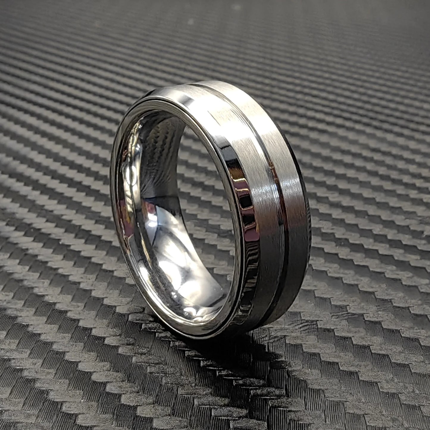Metal Fidget Slider Rings - Stress Relief Accessory for Adults with ADHD