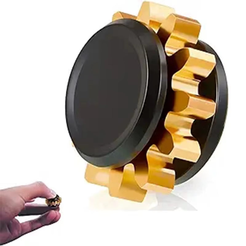 Mini Metal Gear Gyroscope Fidget Spinner - Portable Stress Relief Toy for Adults and Children, Ideal Gift for Autism and ADHD, Perfect for Birthdays and Christmas